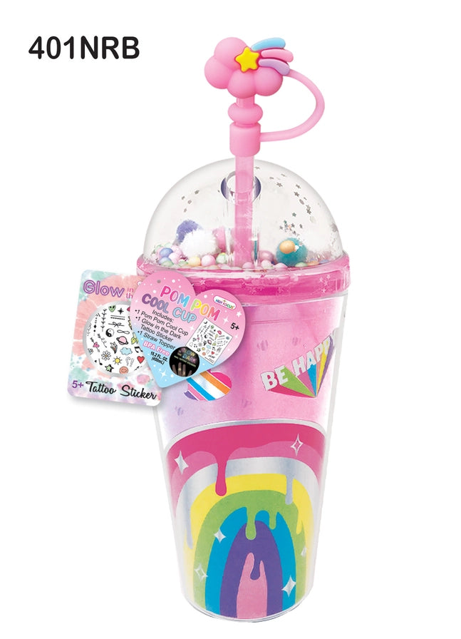 Pom Pom Cool Cup, Rainbow
