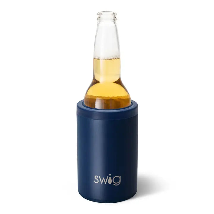 Swig 12oz Can Cooler- Navy