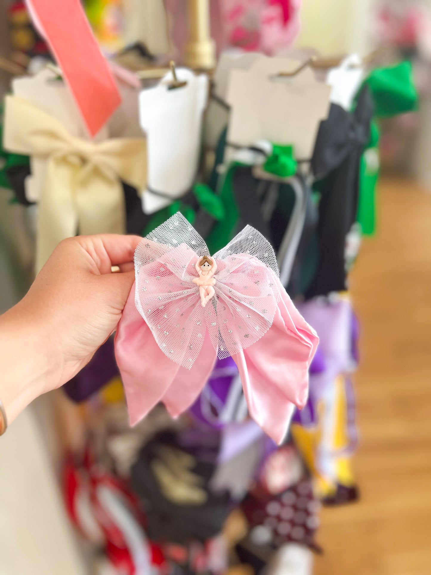 Ballerina Bun Bow