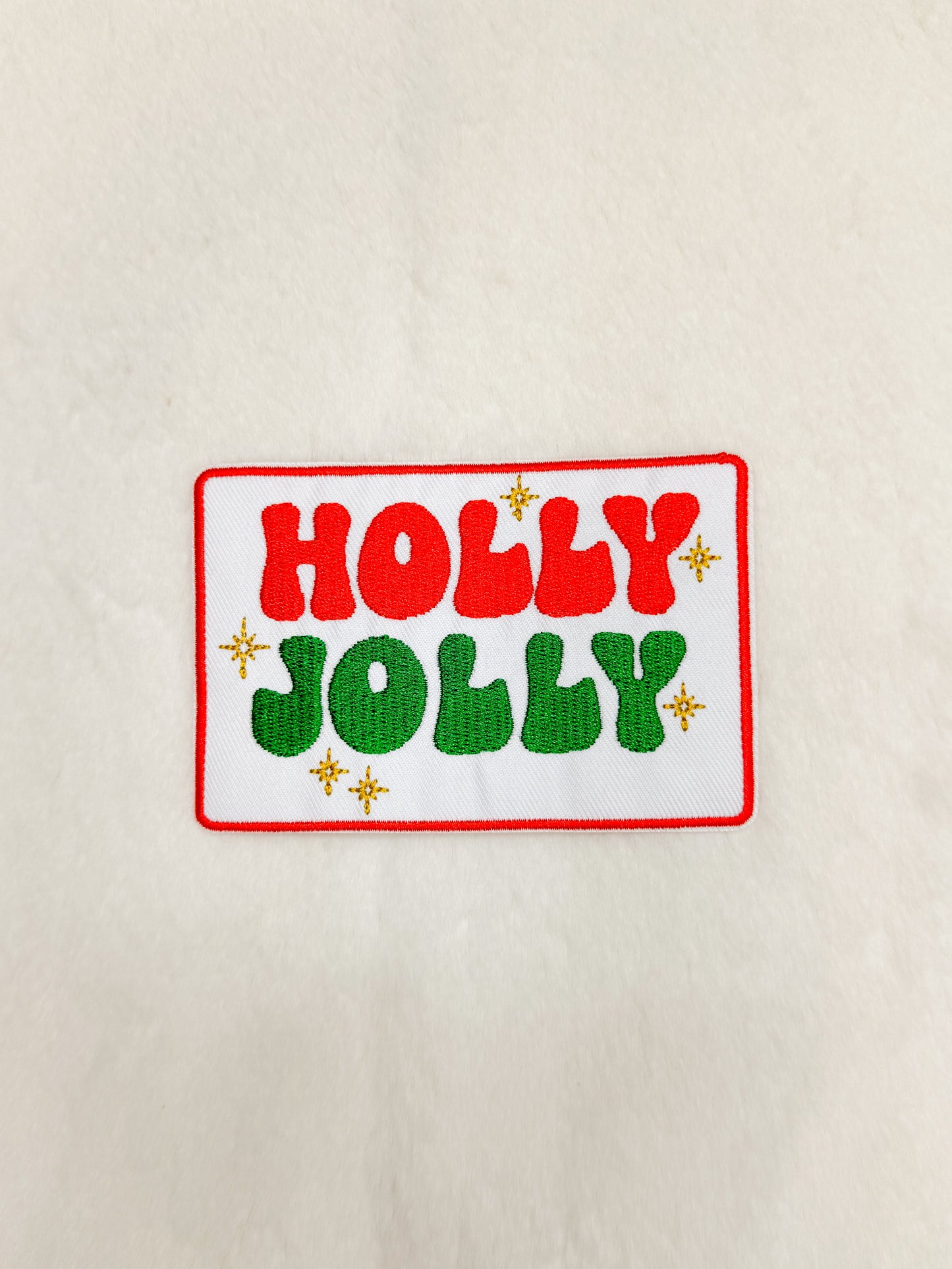 Patch- Small Holly Jolly