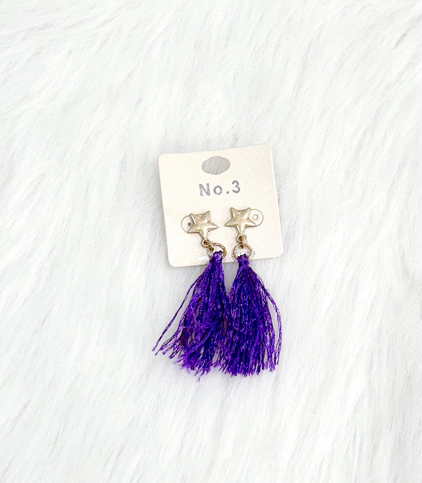 Star Fringe Earrings