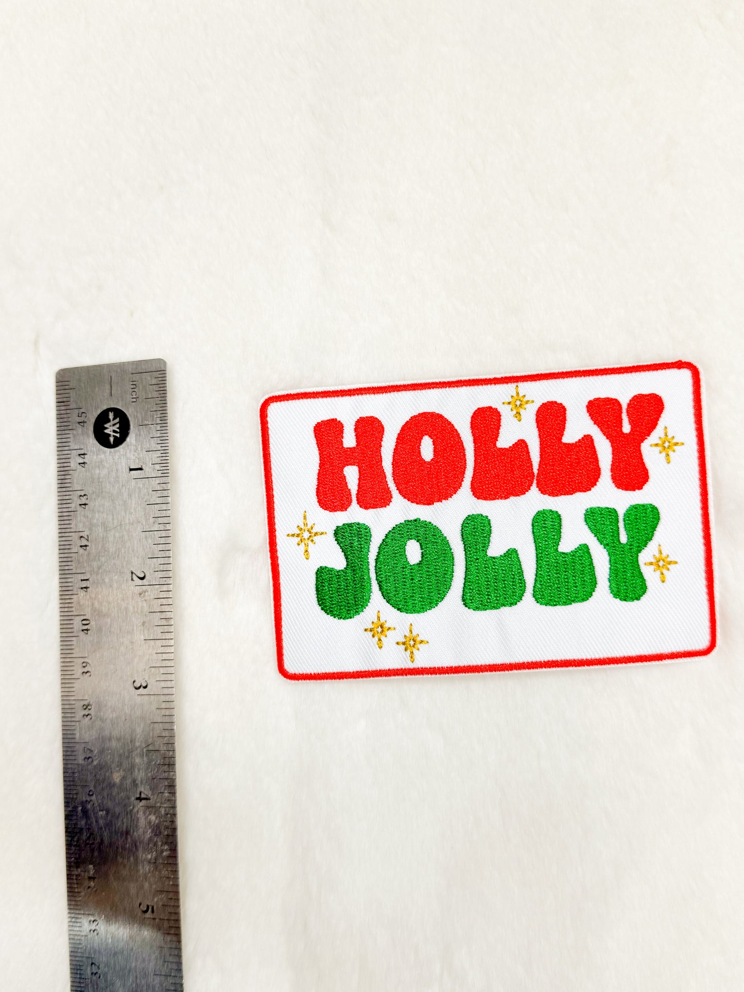 Patch- Small Holly Jolly