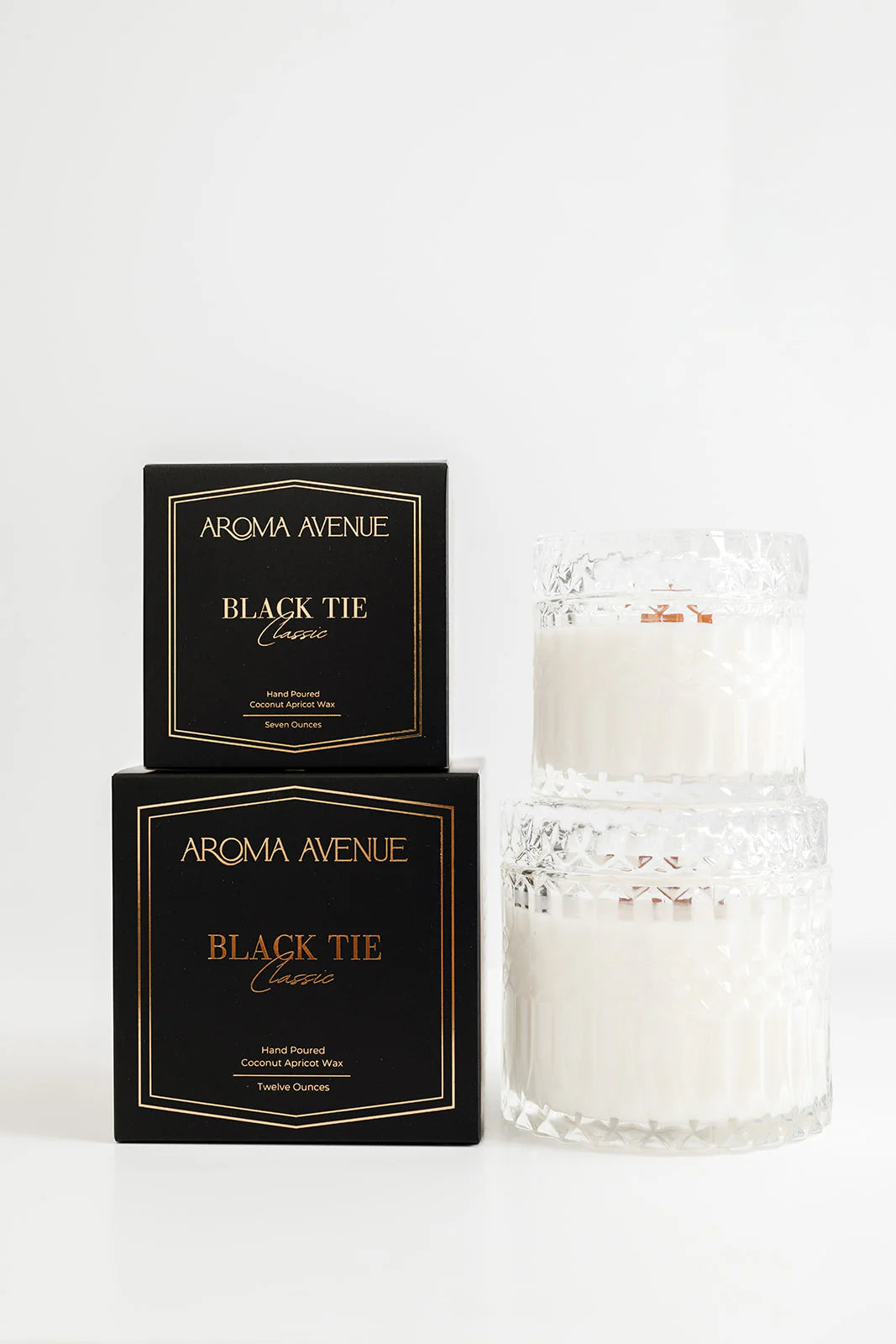 Aroma Avenue Black Tie 7oz Classic Candle