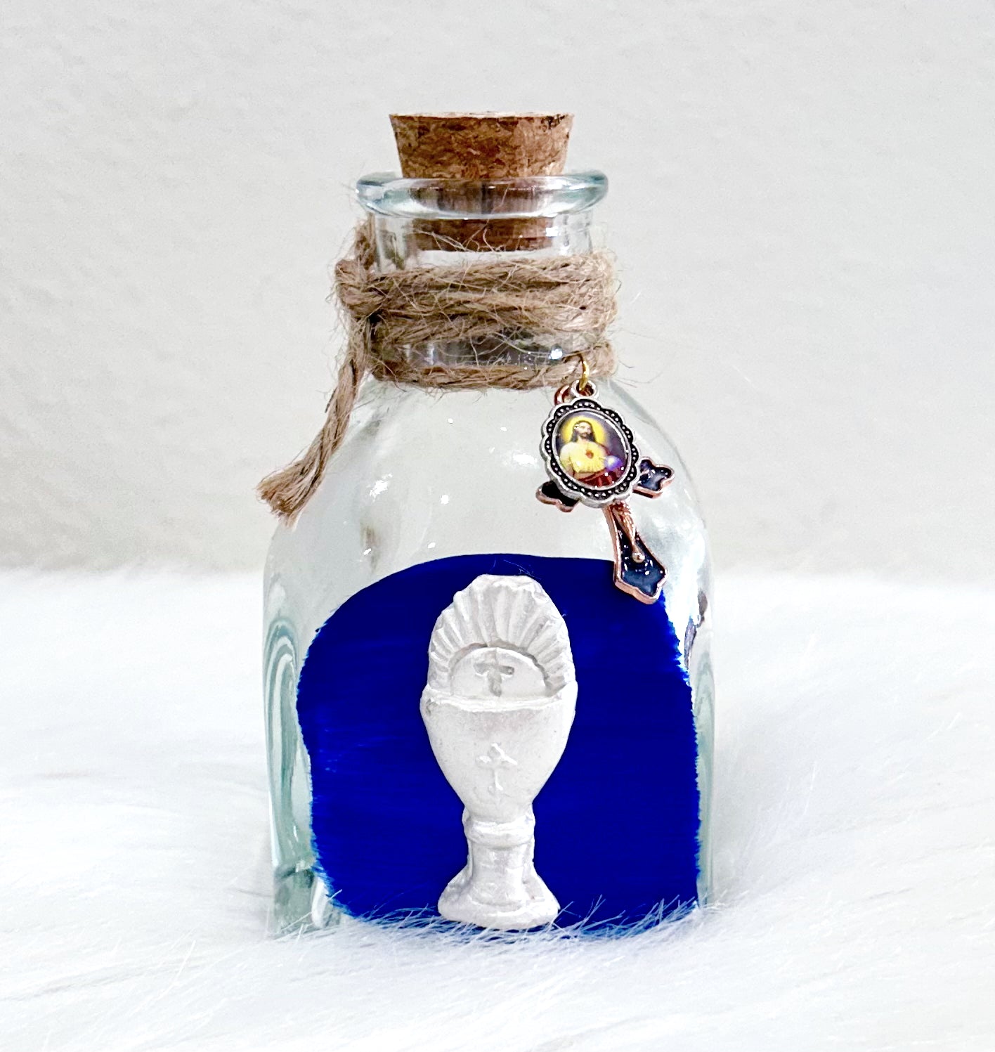 Clay Holy Water Container