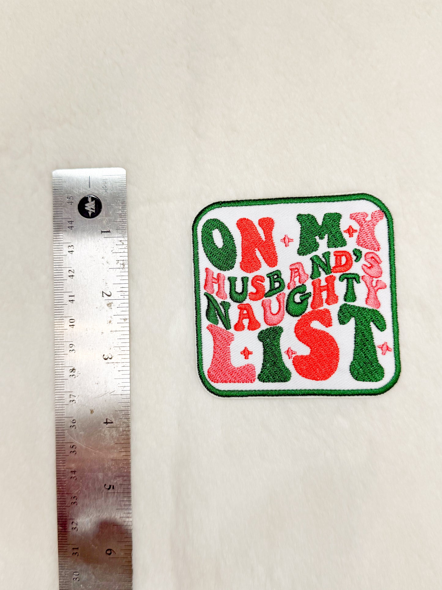 Patch- On My Husbands Naughty List