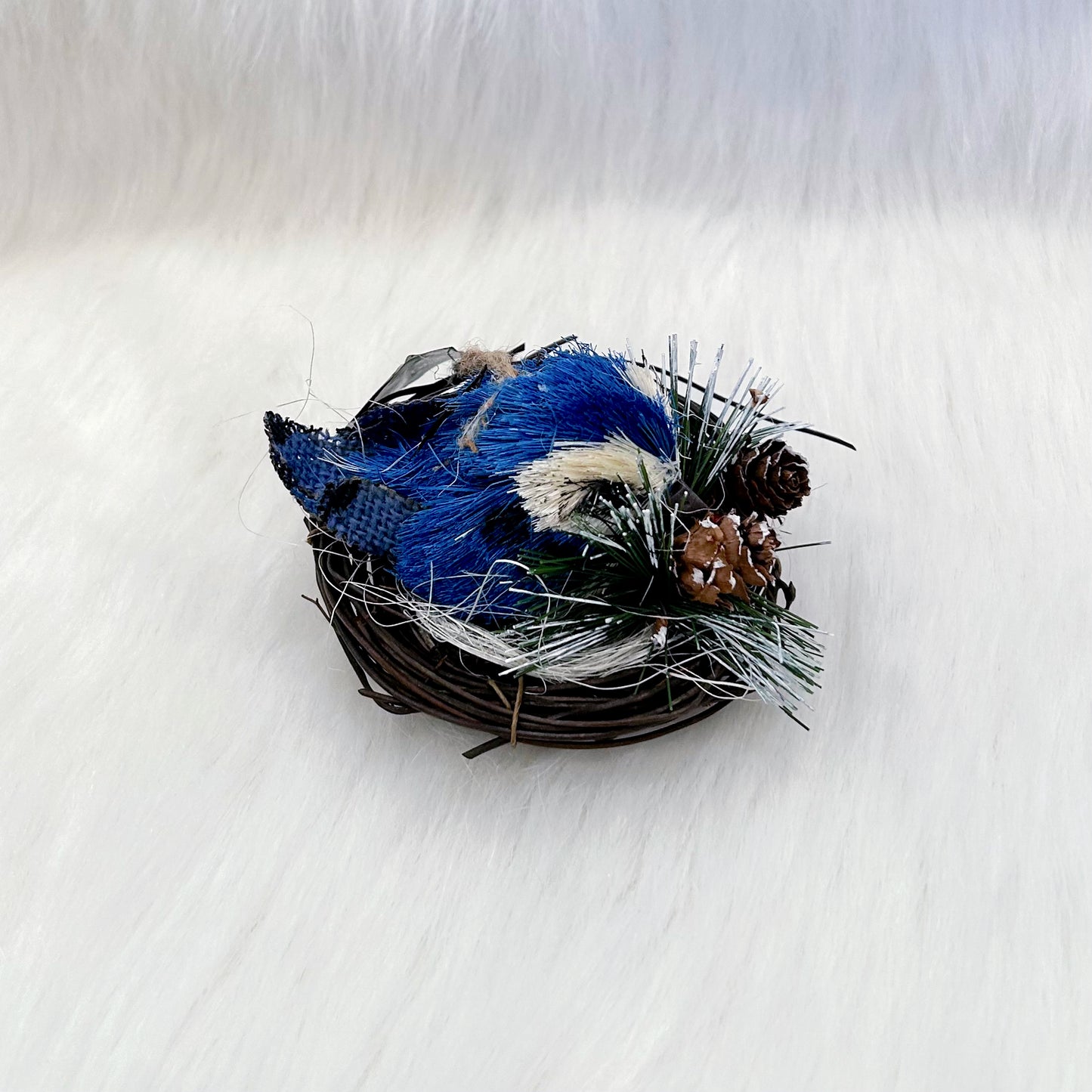 Bird in Nest Ornament