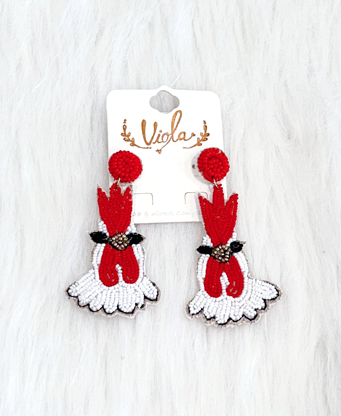Chicken on the Run Earrings