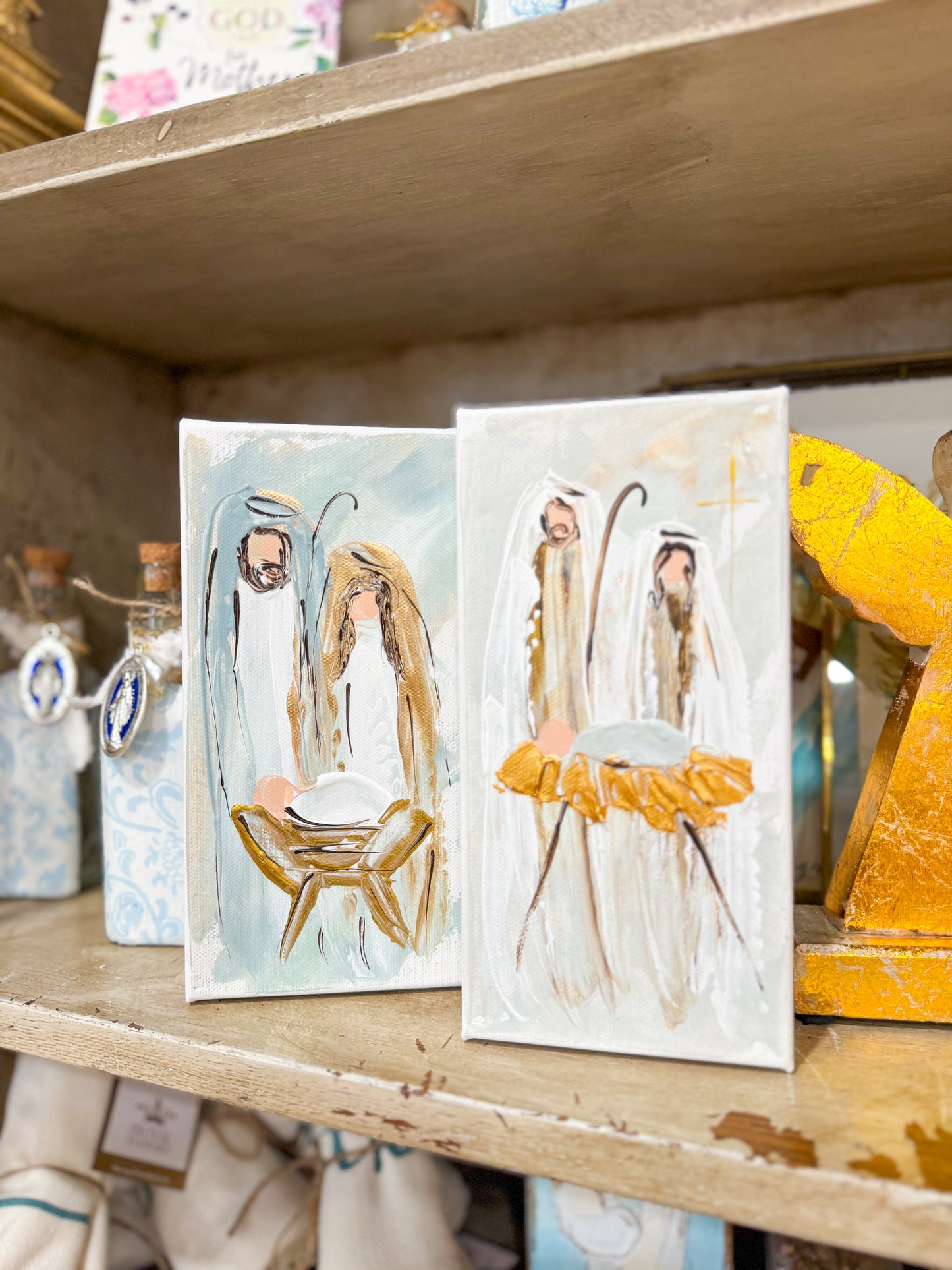 Gospel News 4X8 Joy To The World Canvas Art