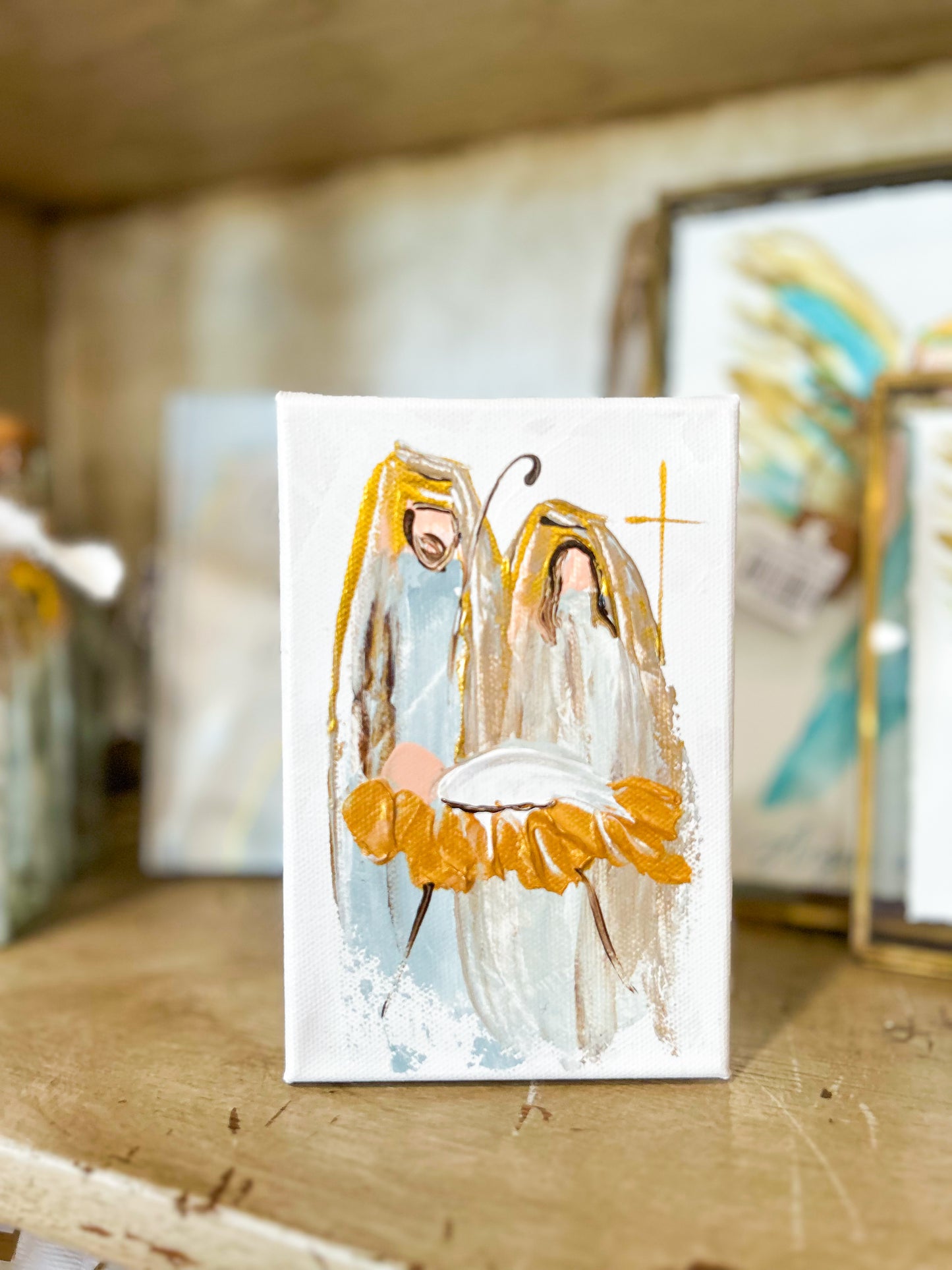 Gospel News 4x6 Oh Holy Night Canvas Art