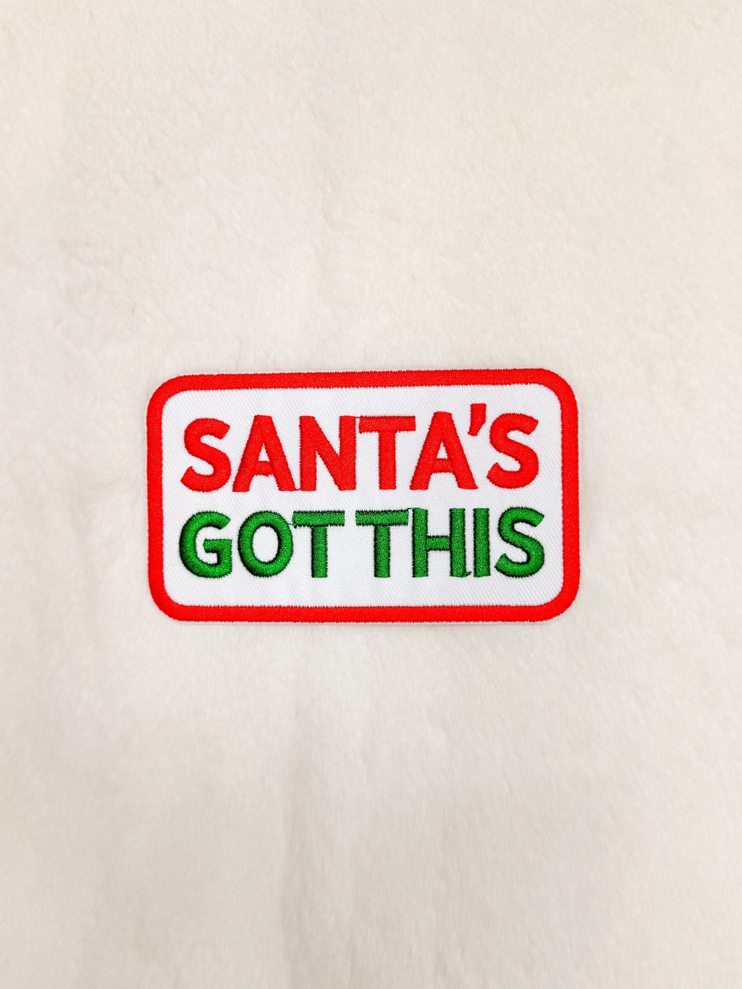 Patch- Santa's Got This