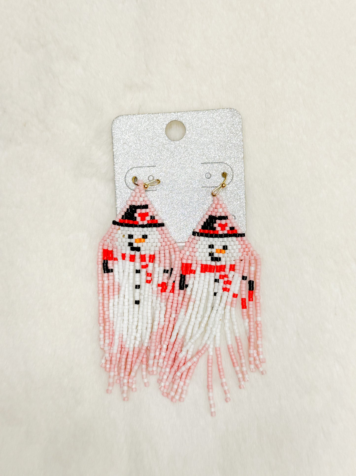 The Best Christmas Hanging Beaded Earrings