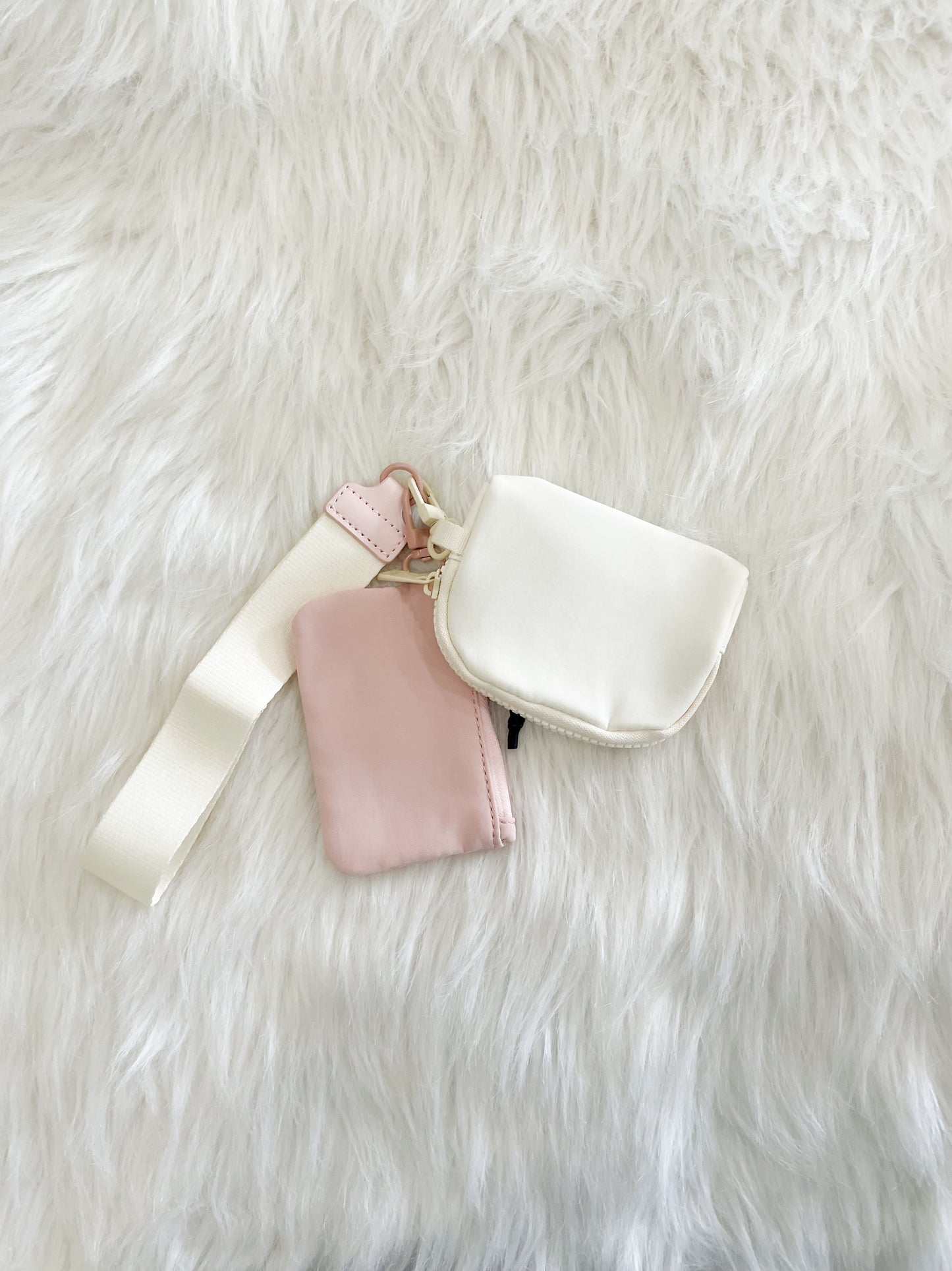 Double Pouch Key Chain