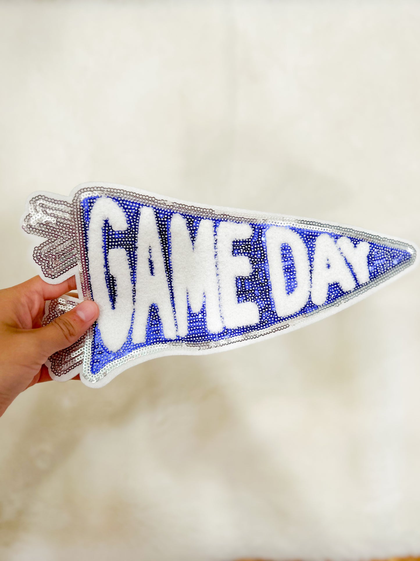 Patch- Game Day Flag Blue