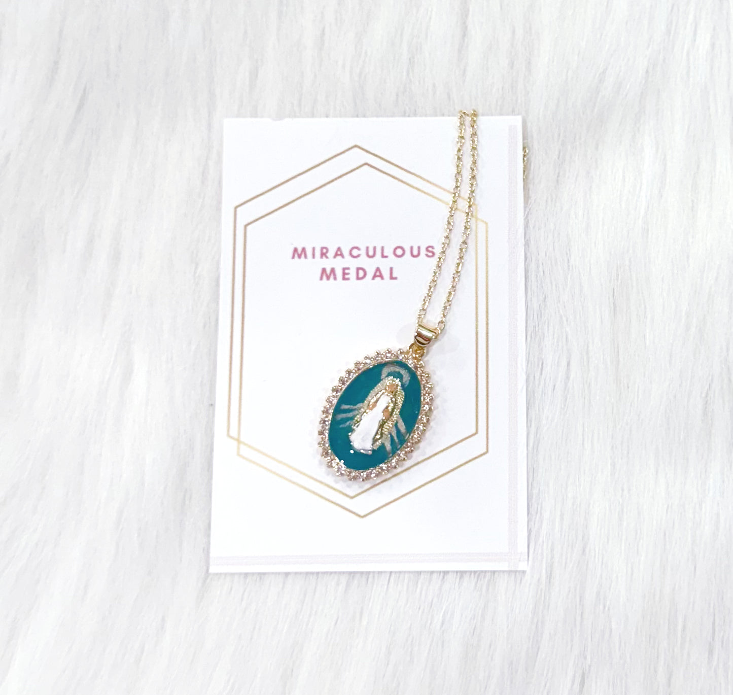 Harleigh Leonards Turquoise Miraculous Necklace
