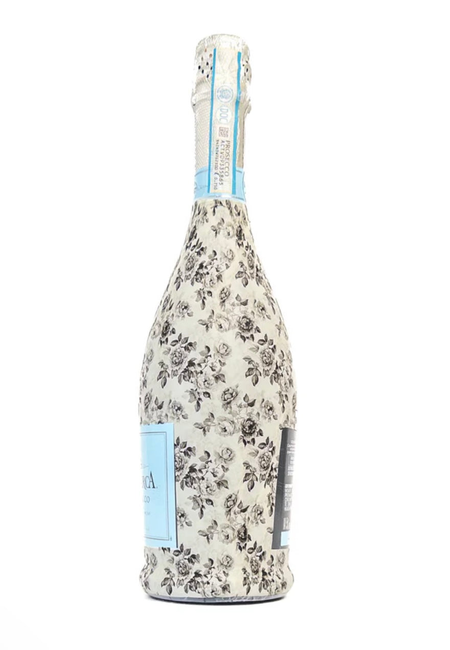 Beau Bottle Black and White Floral - La Marca Edition