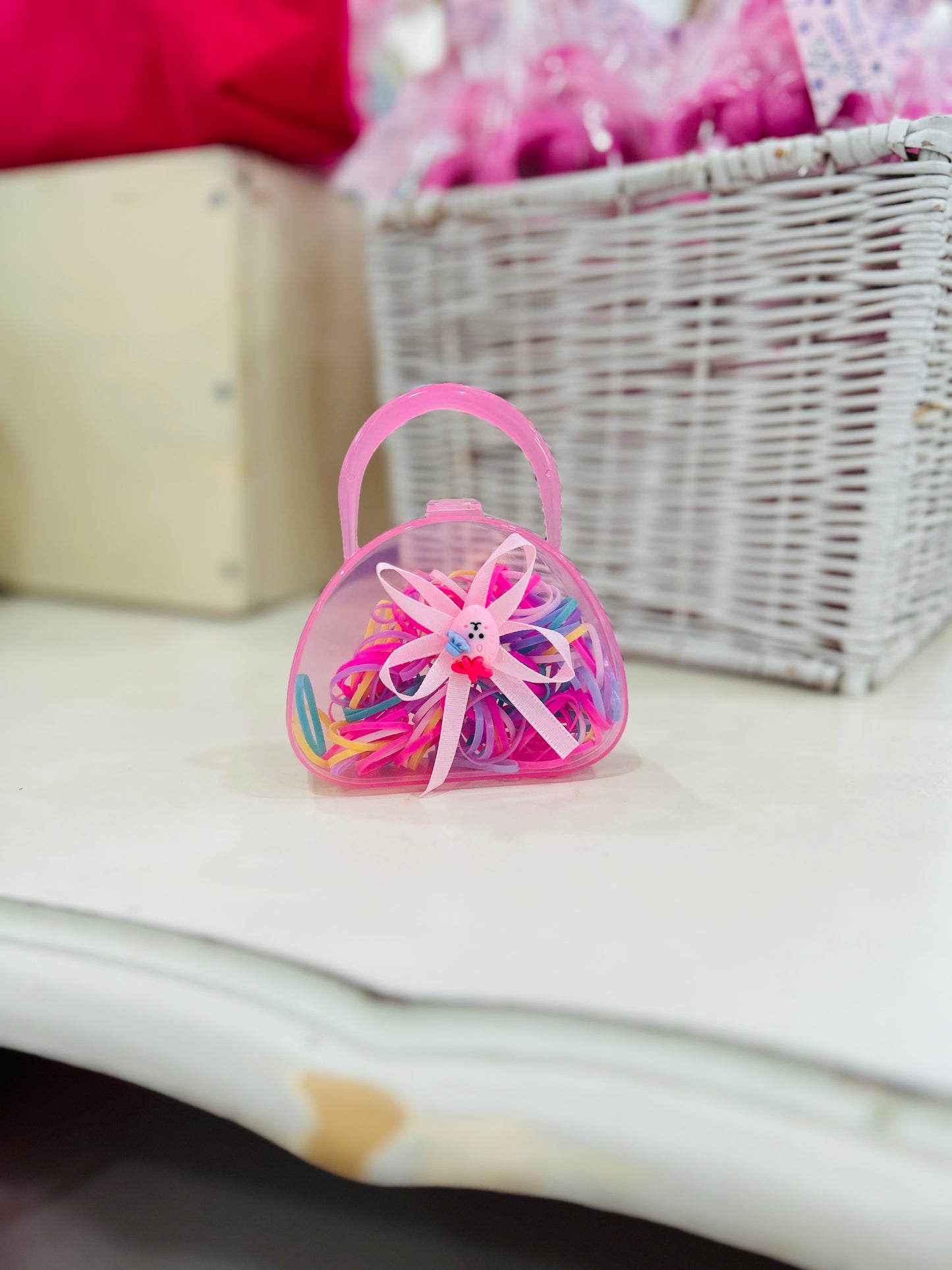 Rubber Band Plastic Purse