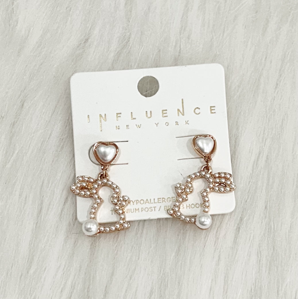 Bunny Lovin Pearl Earrings