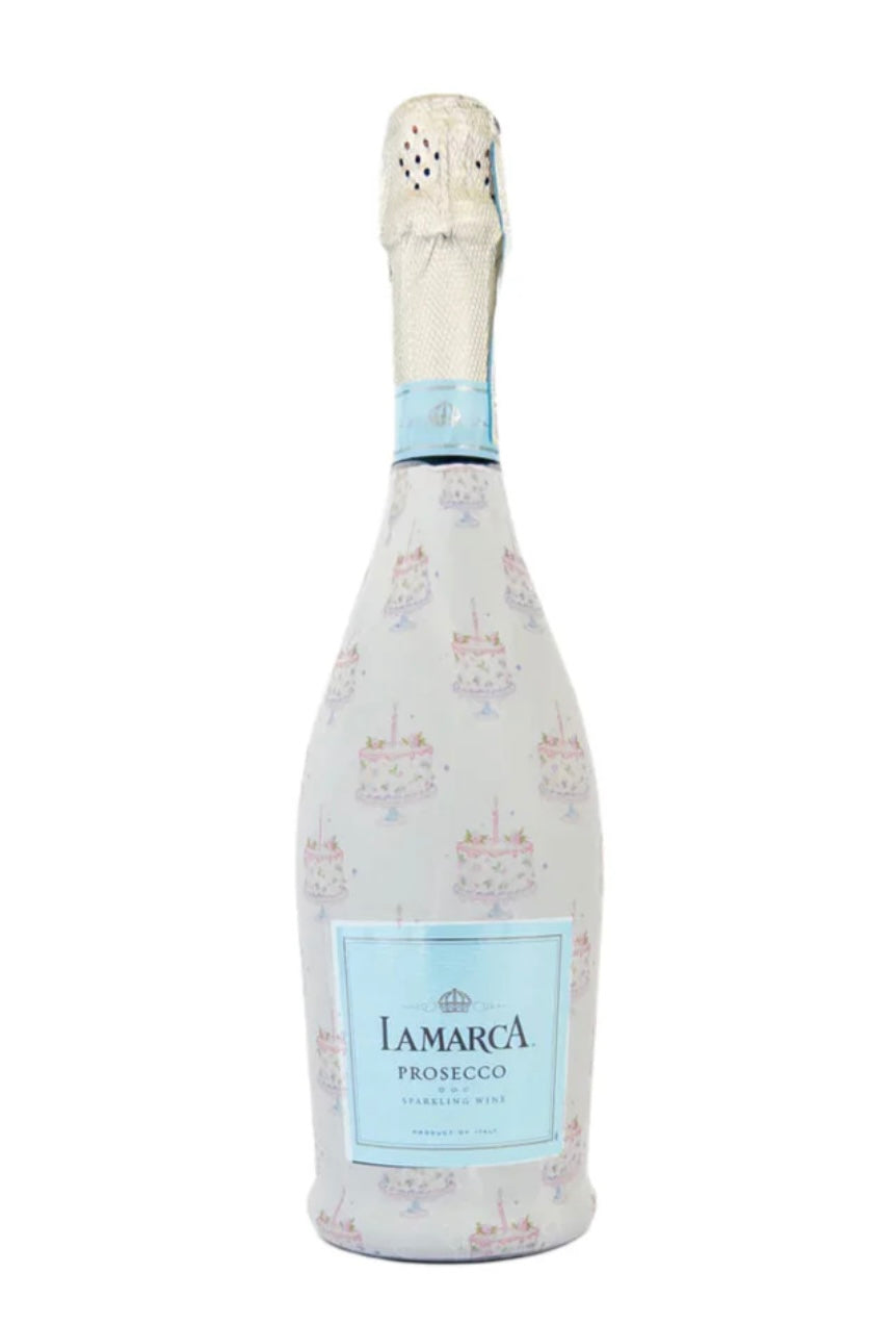 Beau Bottles Grandmillenial Pastel Birthday Cakes- La Marca Edition Champagne Bottle Wrap