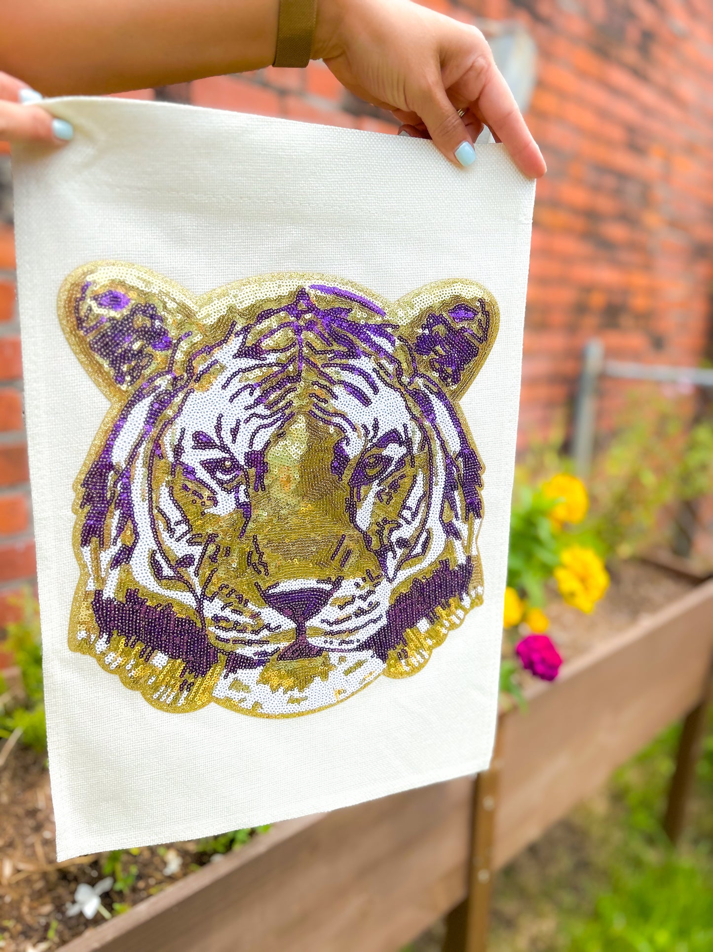 Custom Patch Garden Flag (Patch Sold Separately)