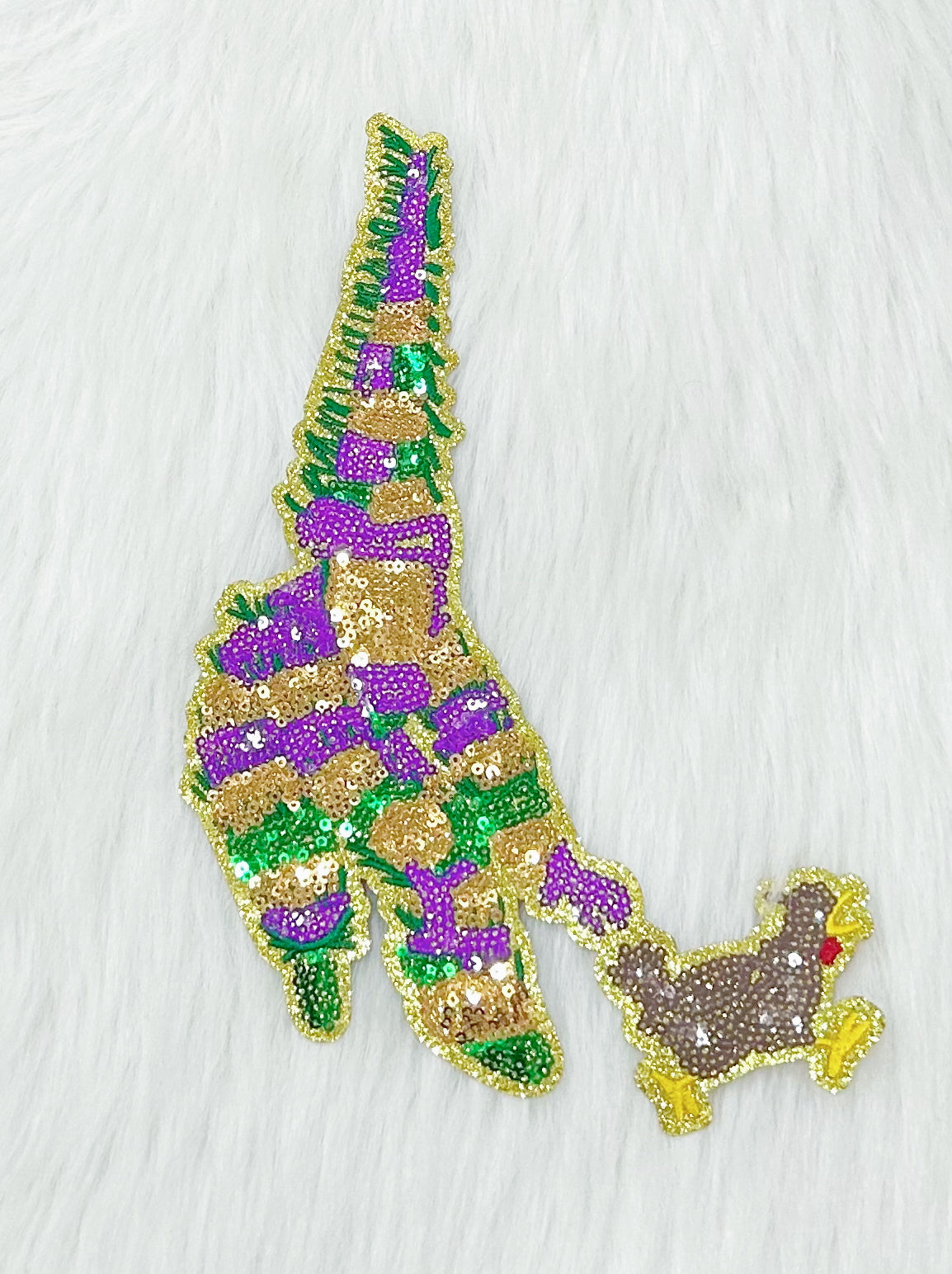 Patch- Sequin Chicken Chaser