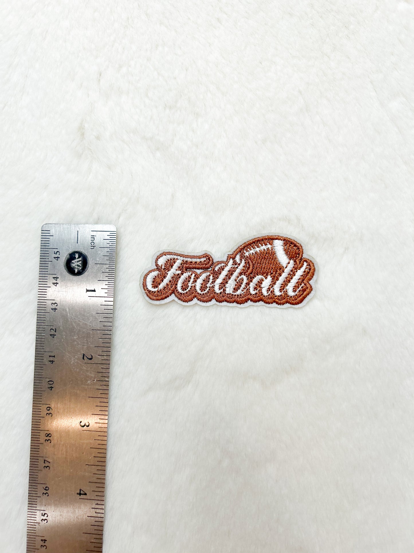Patch- Mini Brown Football
