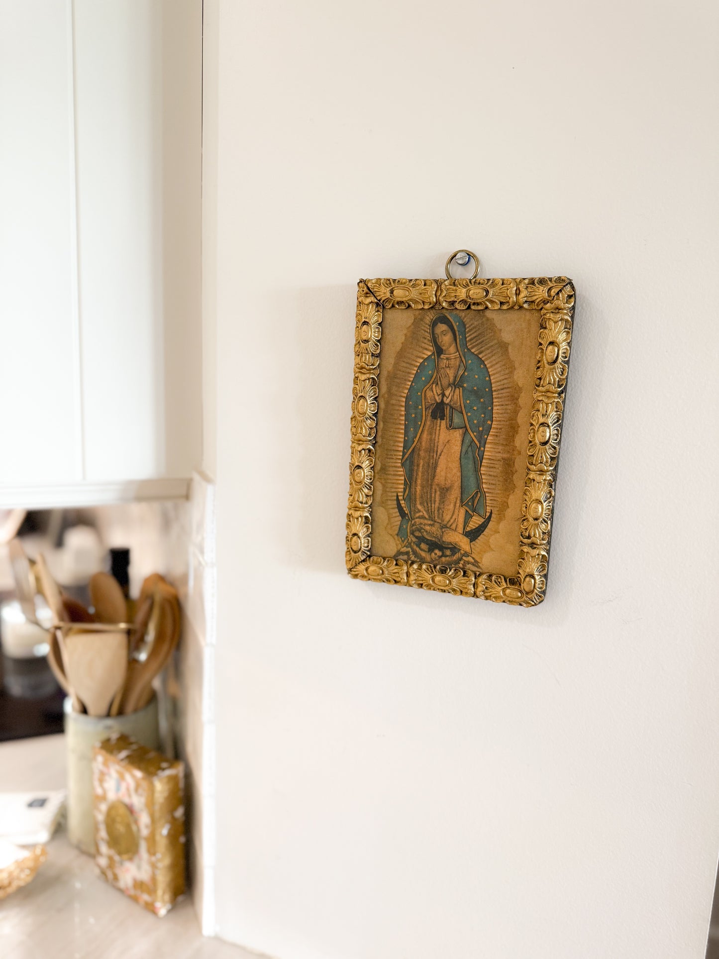 Our Lady of Guadalupe Gold Art