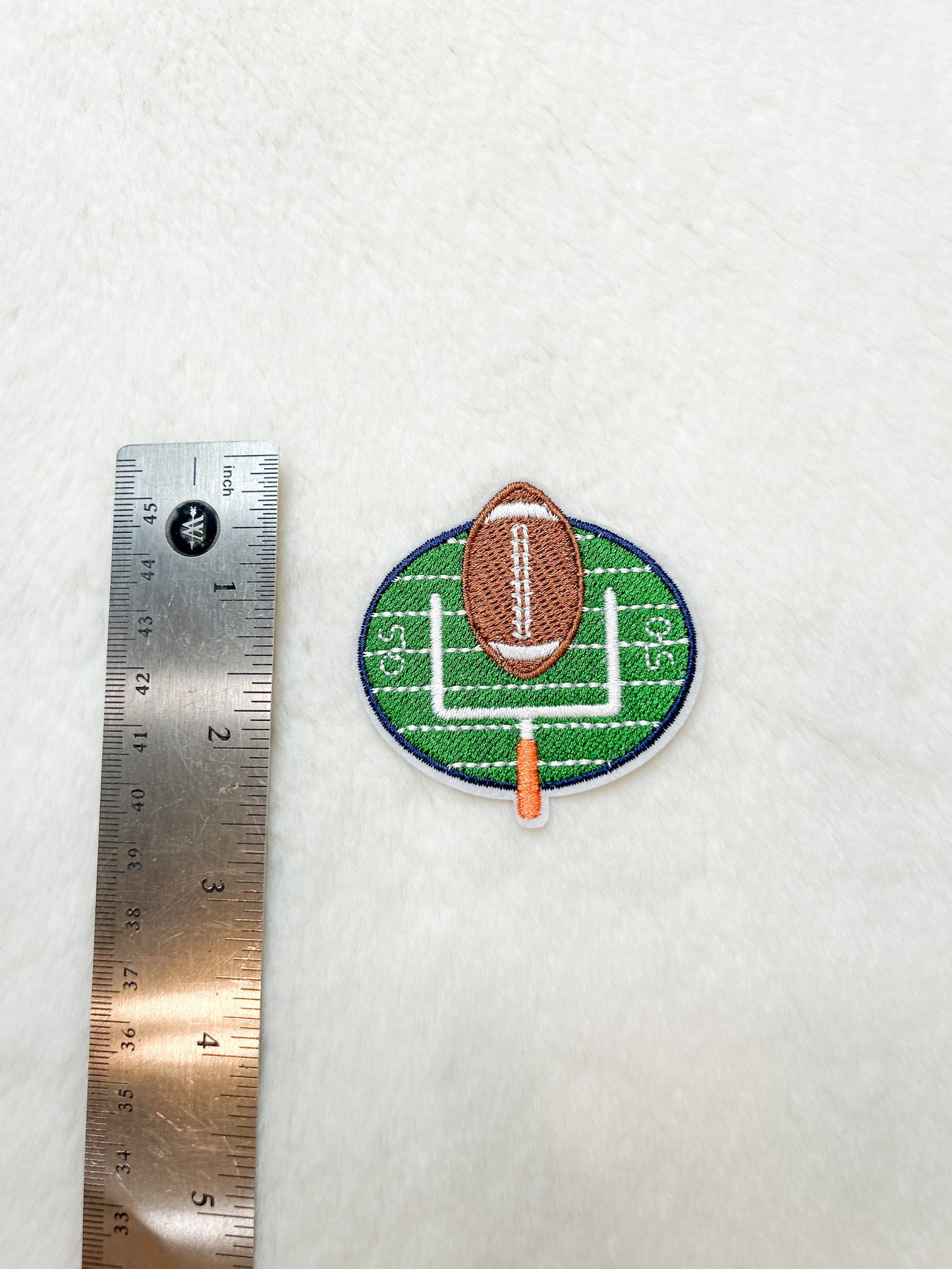 Patch- Mini Football 50 Yard Line
