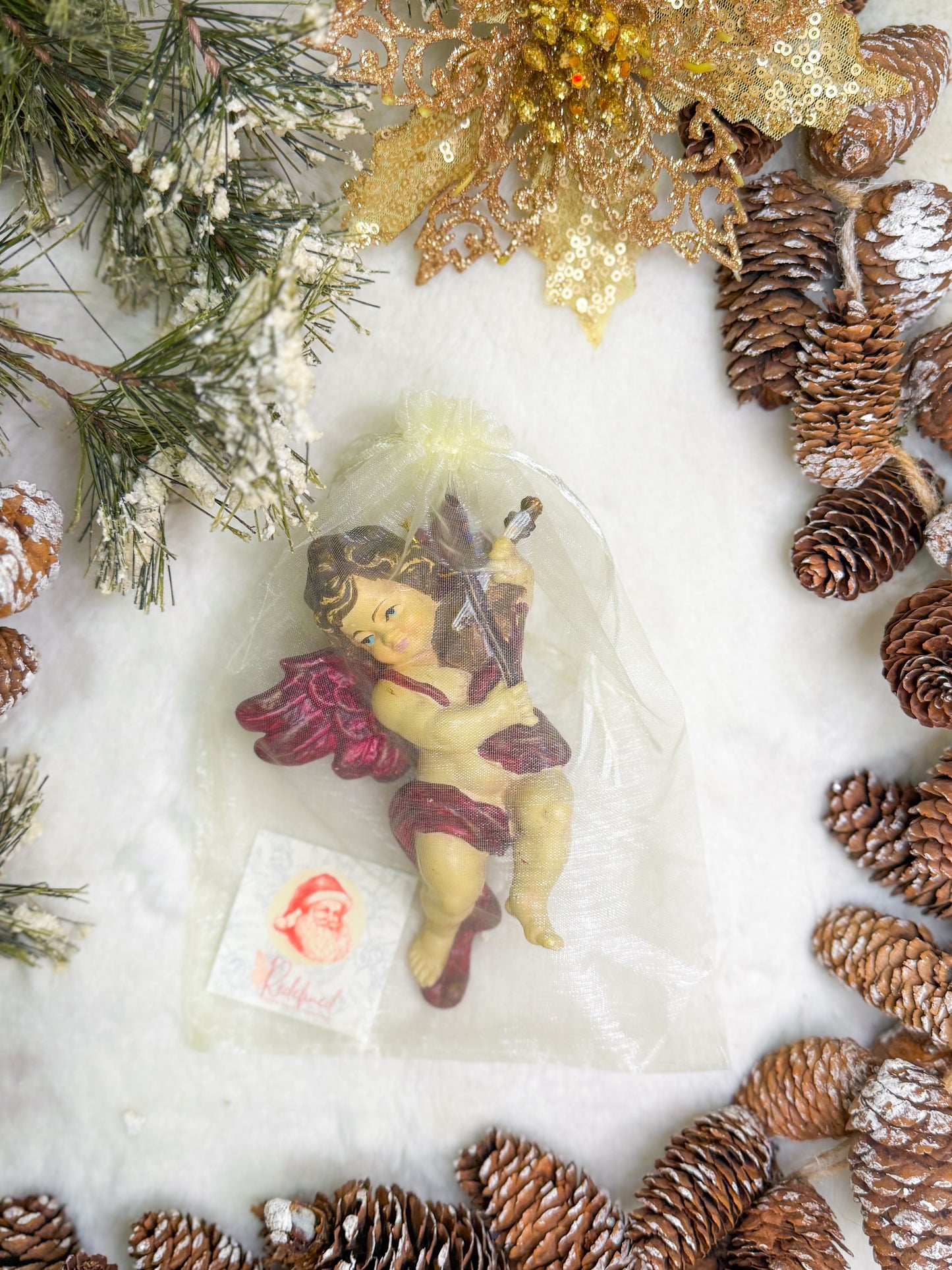 Vintage Angel Song Ornaments- 3