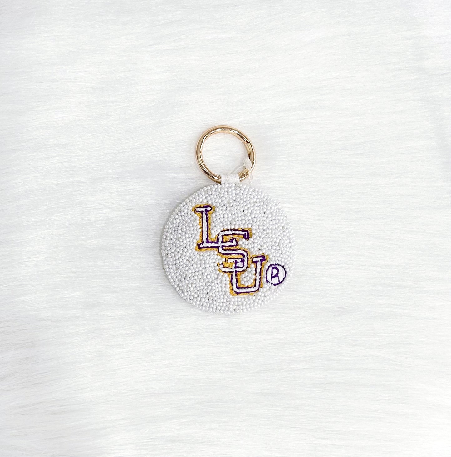 LSU Bag and Key Tag