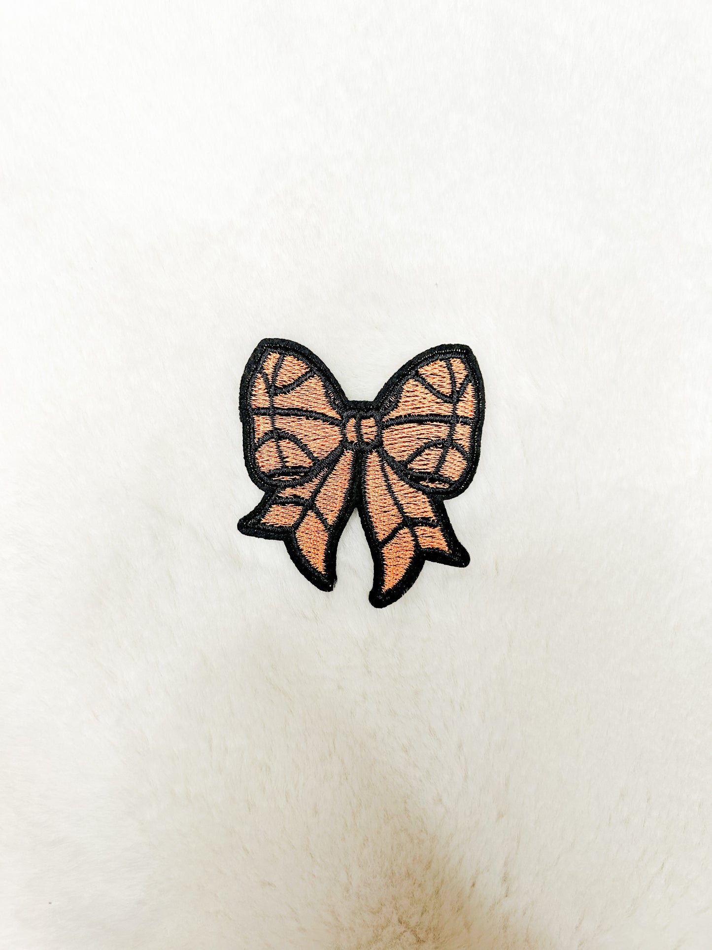 Patch- Mini Basketball Bow