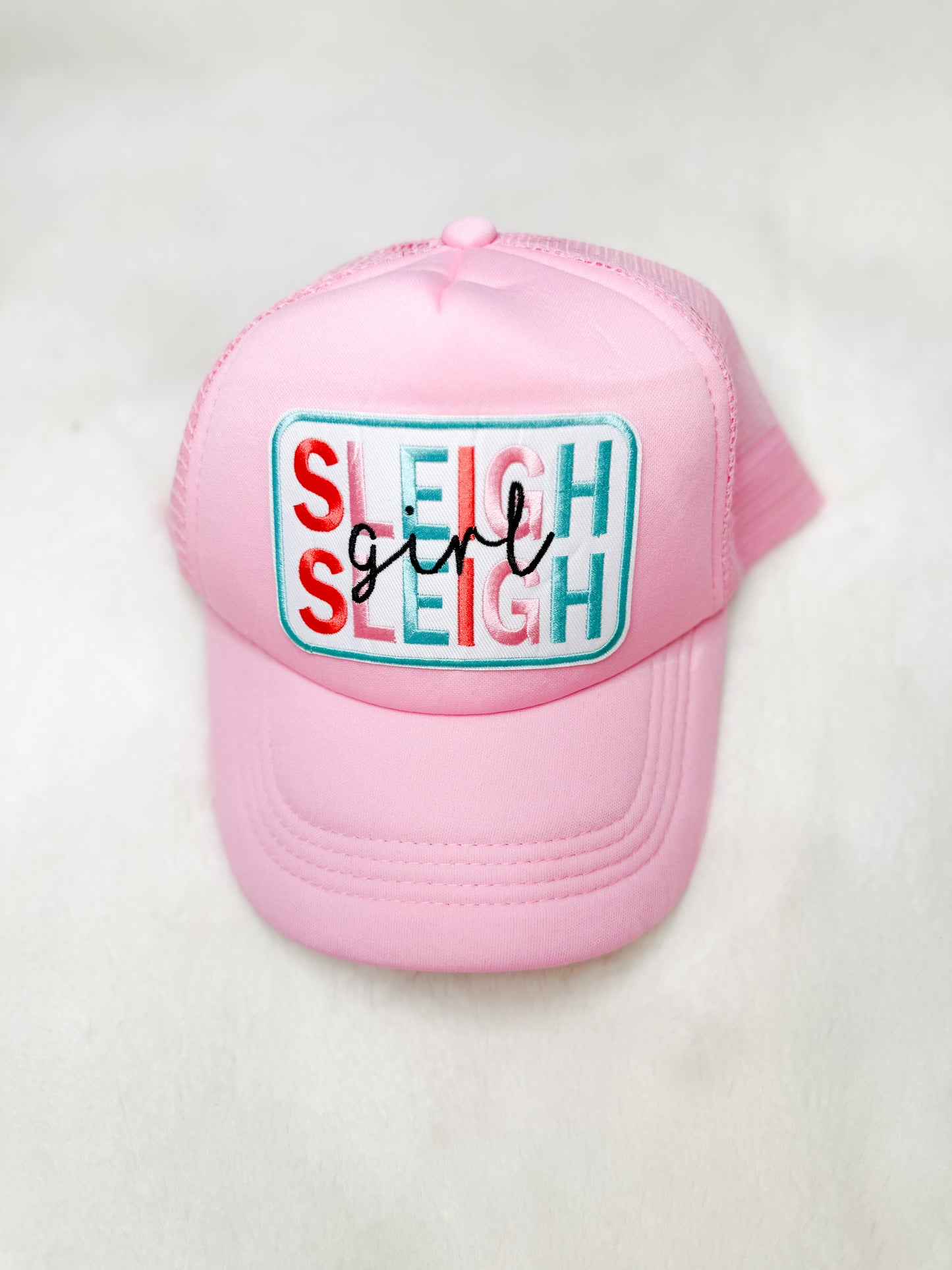 Trucker Hat Patch Sleigh Girl Sleigh