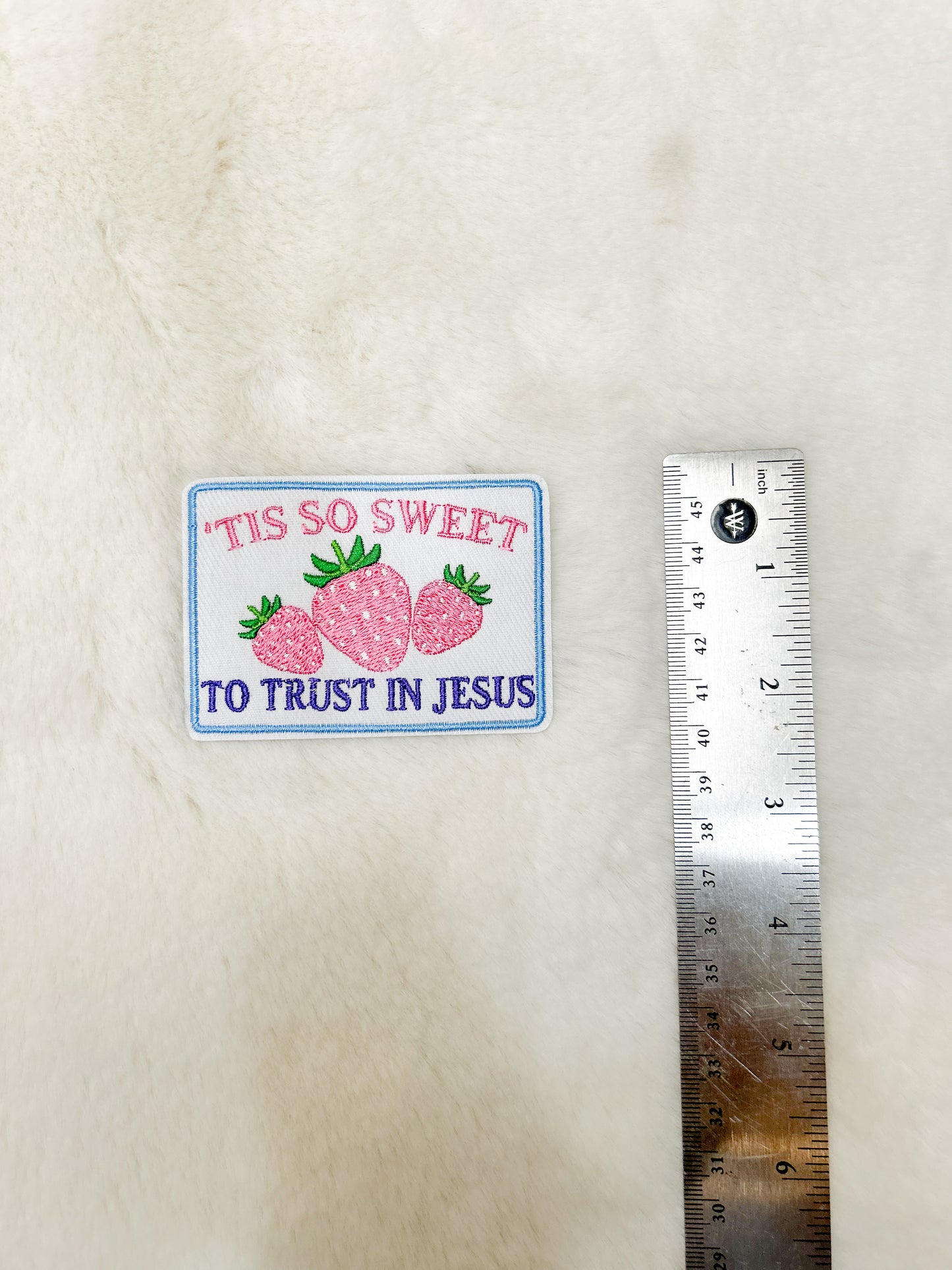 Patch- Tis So Sweet to Trust in Jesus