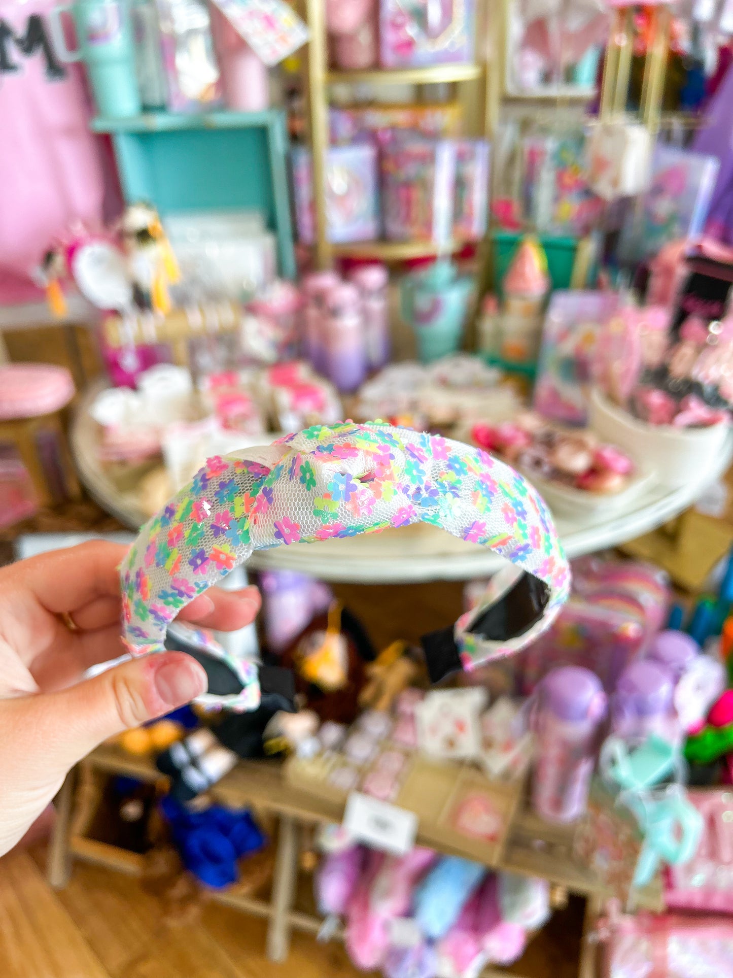 Flower Sequin Headband