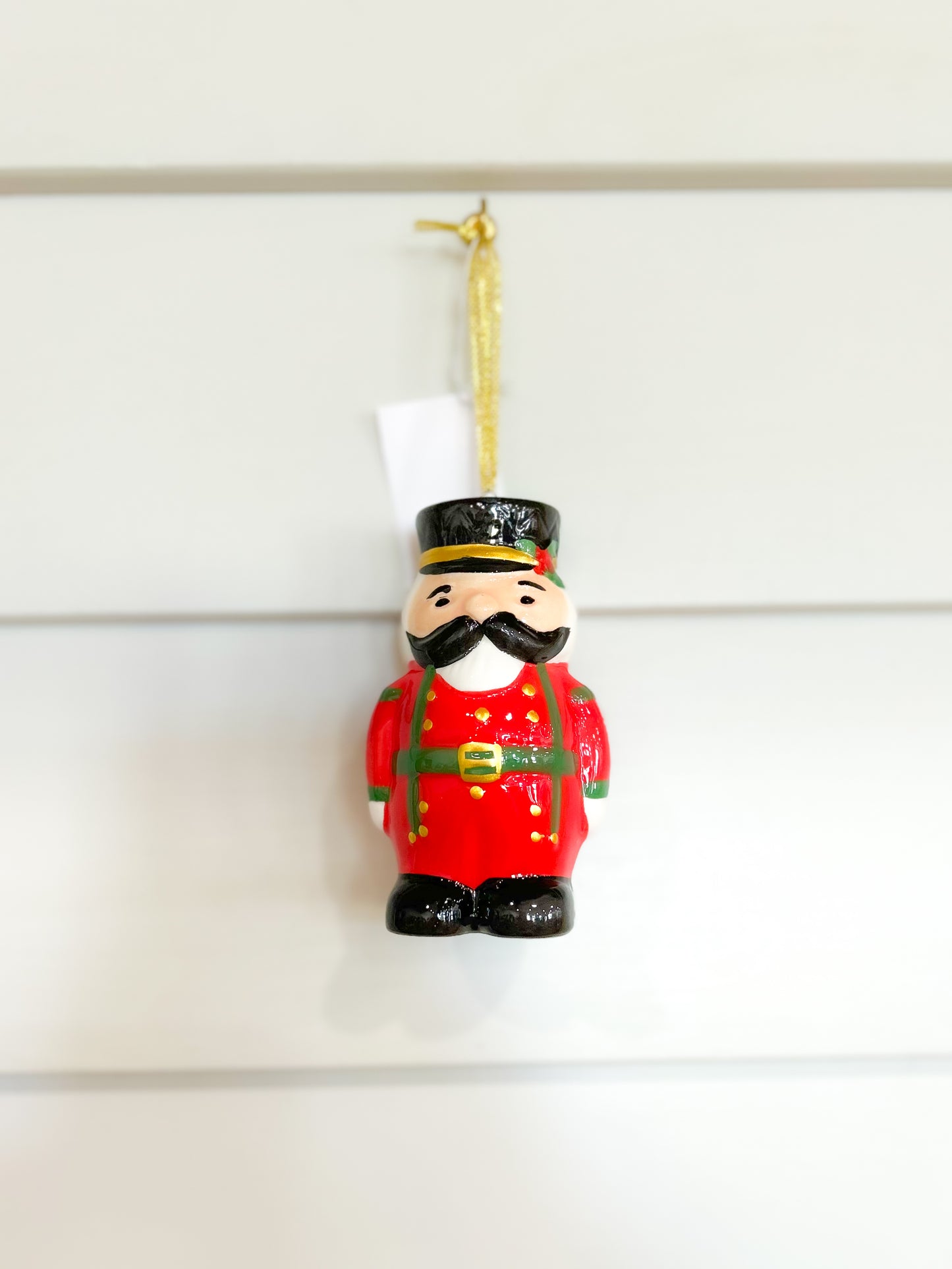 Black Hat Nutcracker Ornament