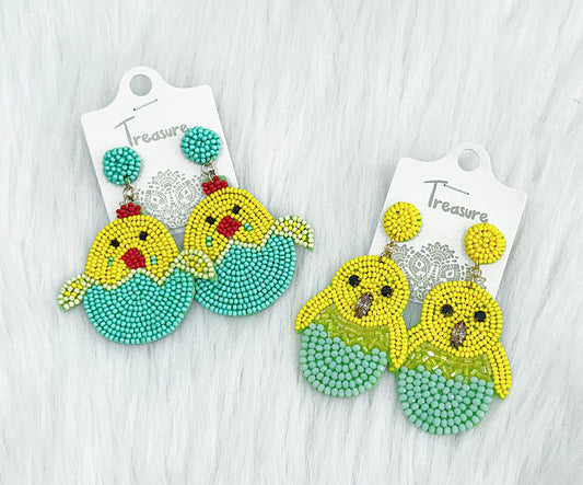 Cracked Peeps Earrings