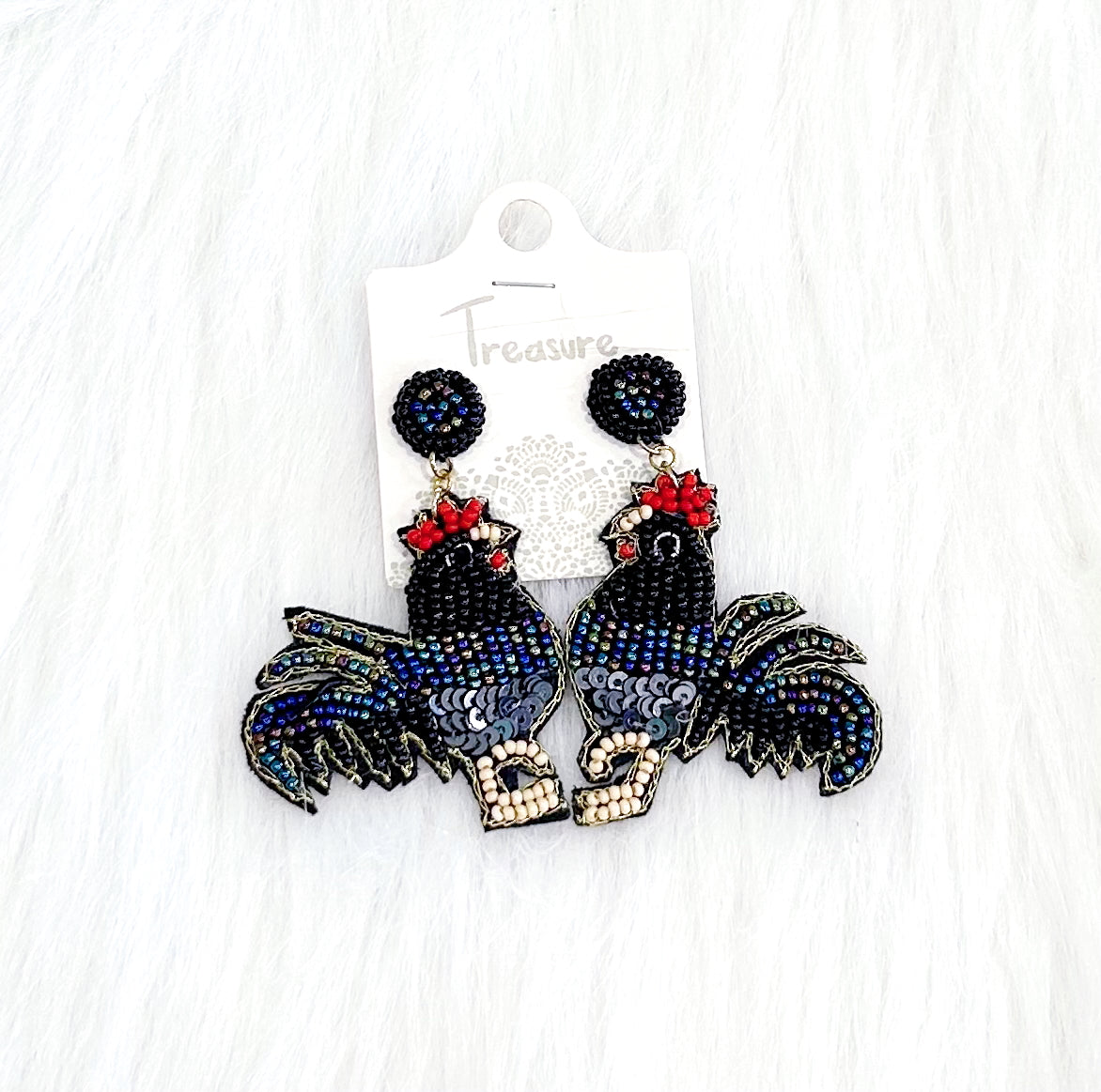Chicken on the Run Earrings