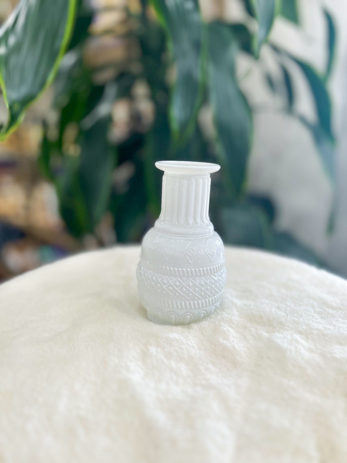 Dotty Vintage Inspired Large Bud Vase