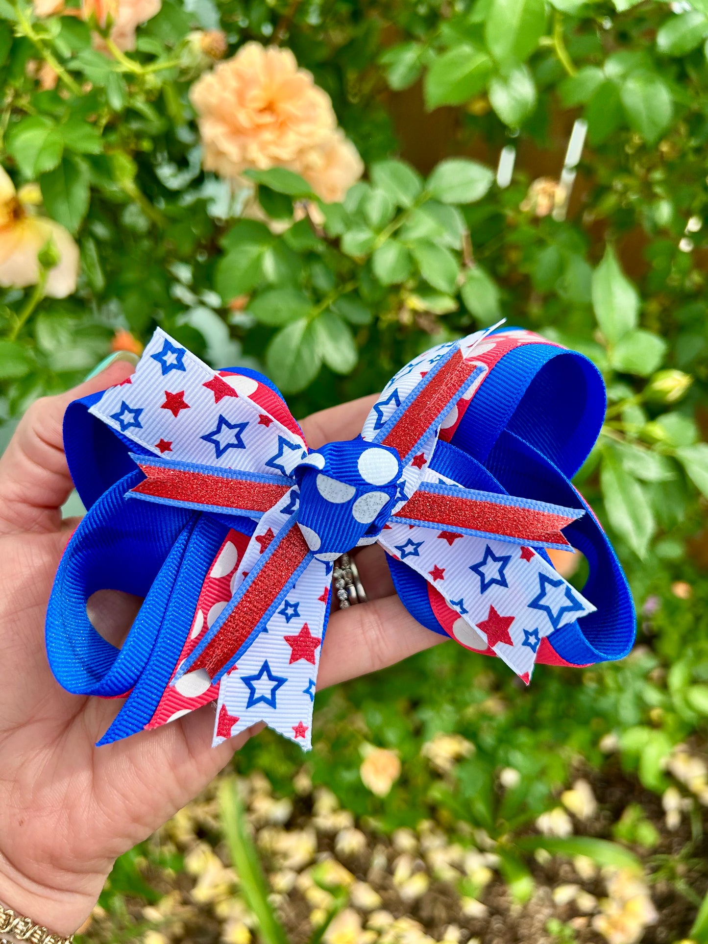 Spring Fair 2025 Rose Bow/ Small