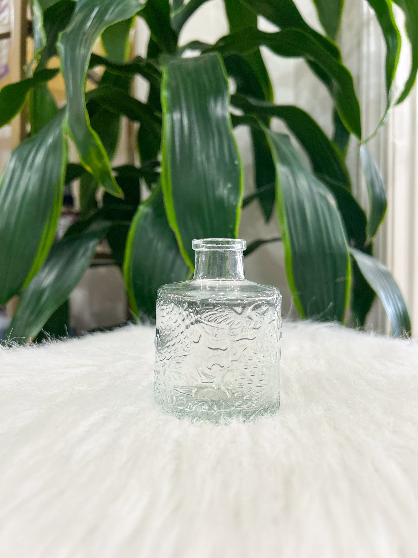 Clear Glass Bud Vase