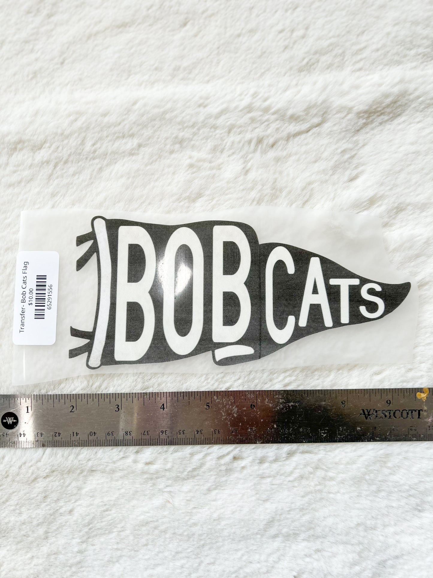 Transfer- Bob Cats Flag