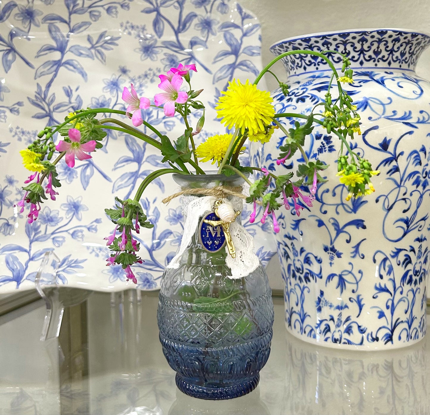 "Mercy" -Bud Vase