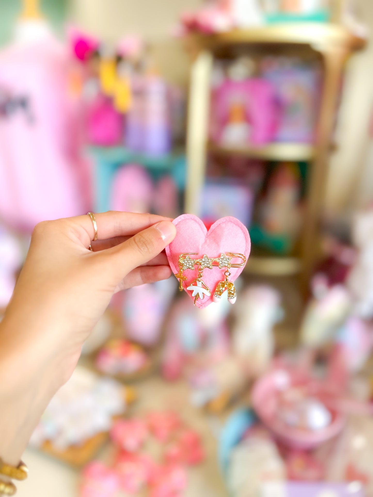 Open Book Star Ballerina Pin