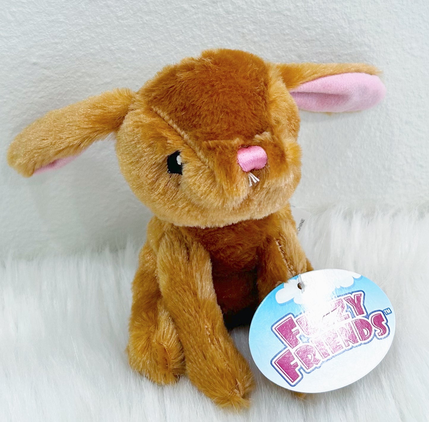 Fuzzy Friends Brown Bunny