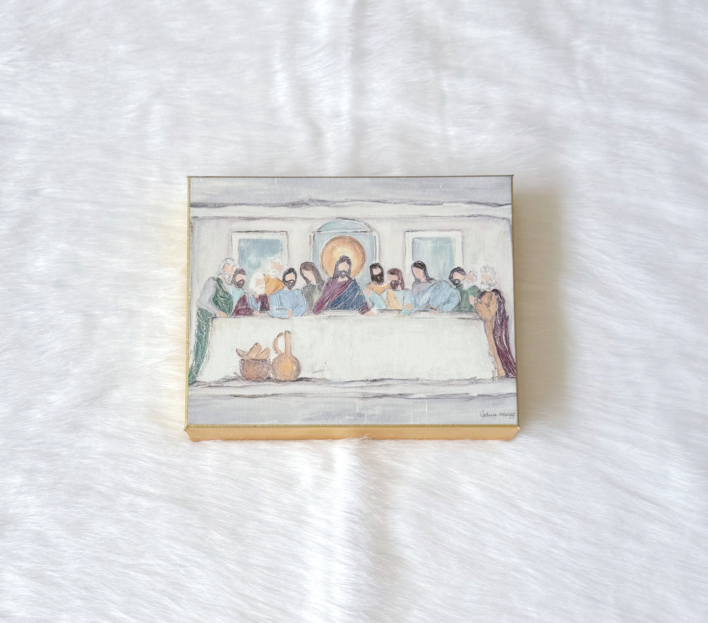 8x10 "the Last Supper" Matted Fine Art Reproduction