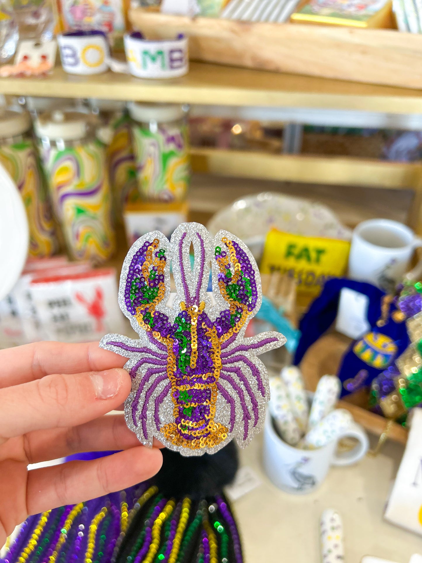 Patch- Mini Mardi Gras Crawfish Parade