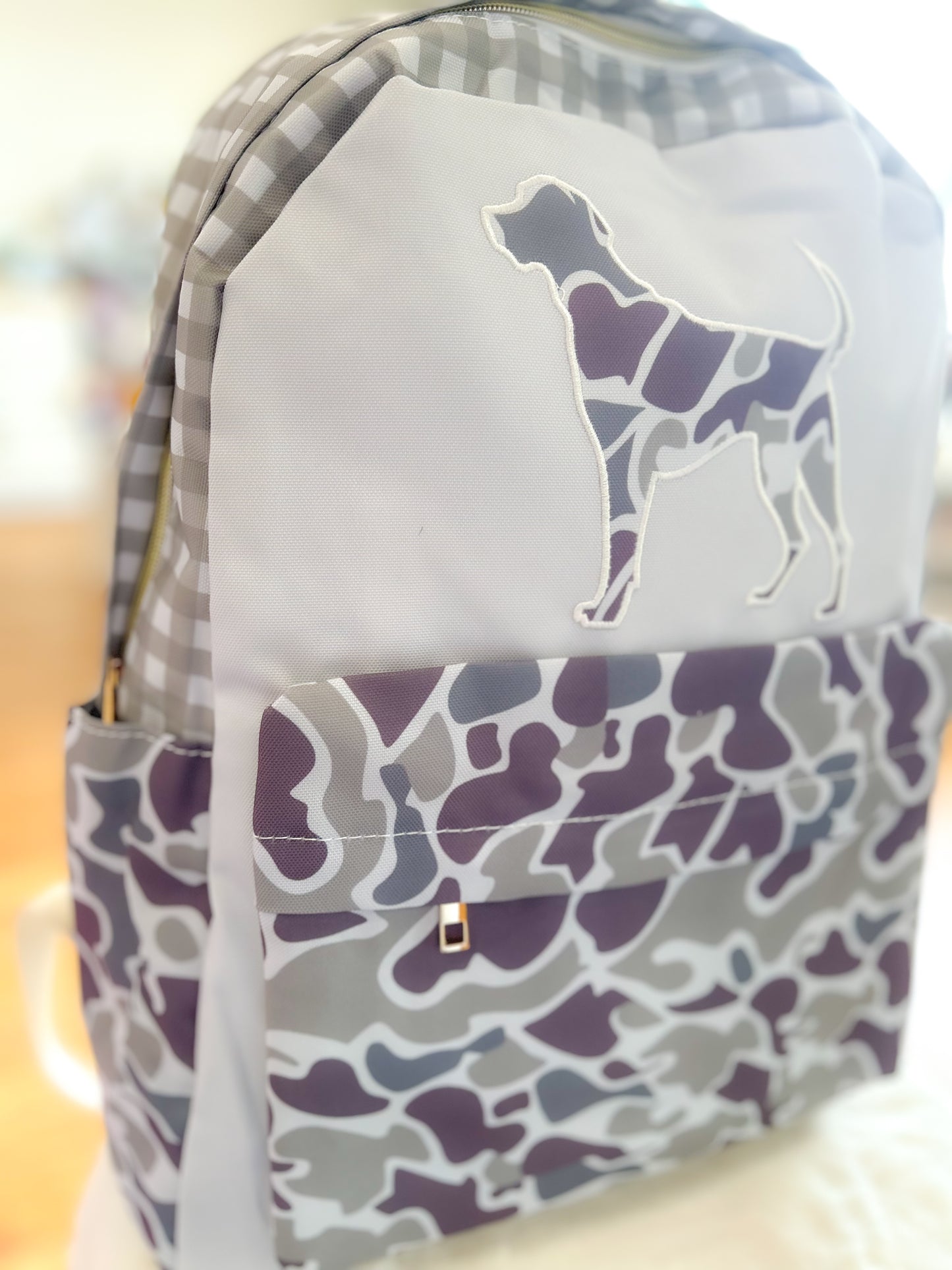 Hunt Dog Camo Kids Boys Backpack