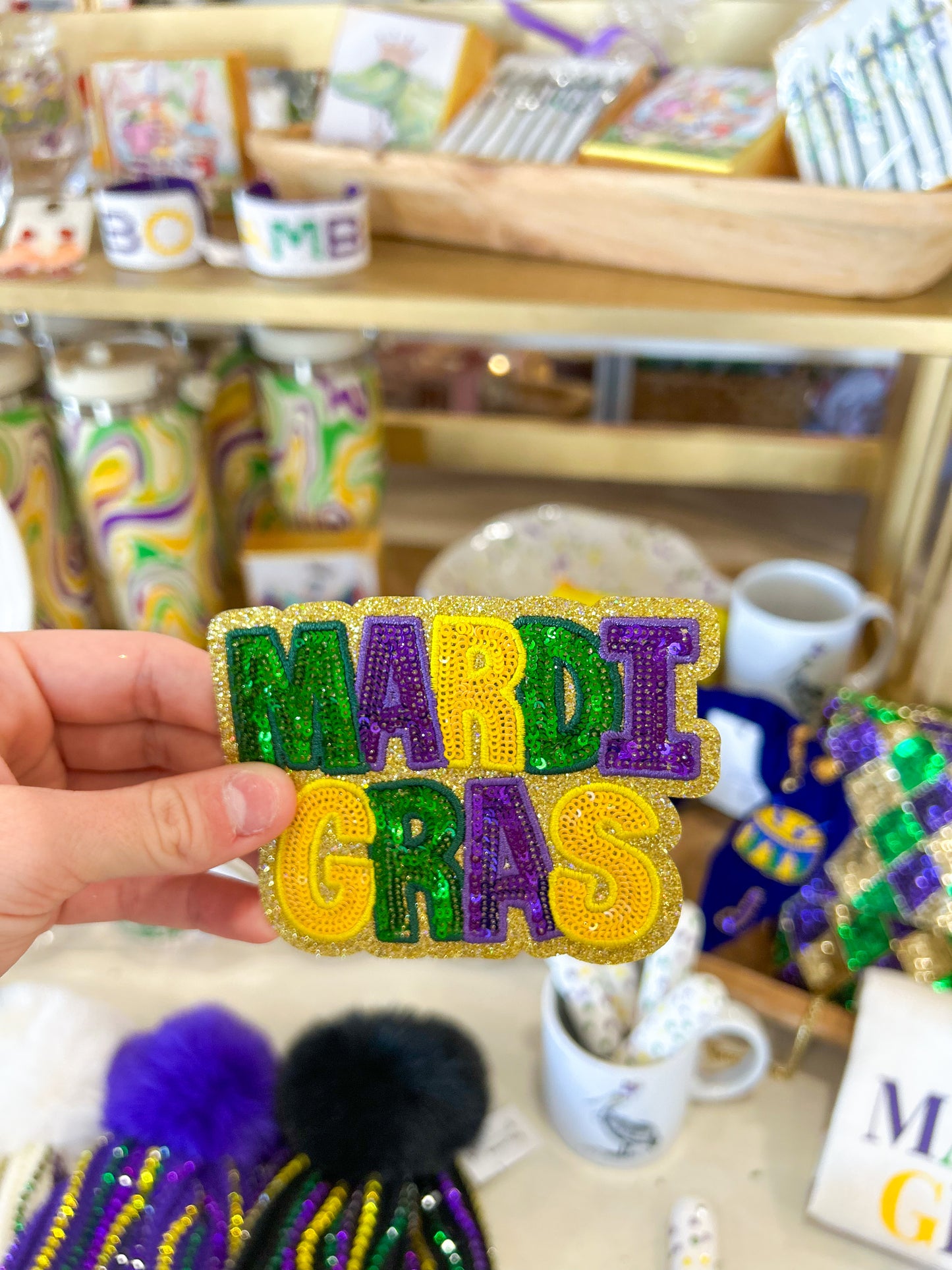 Patch- Mini Mardi Gras Magic