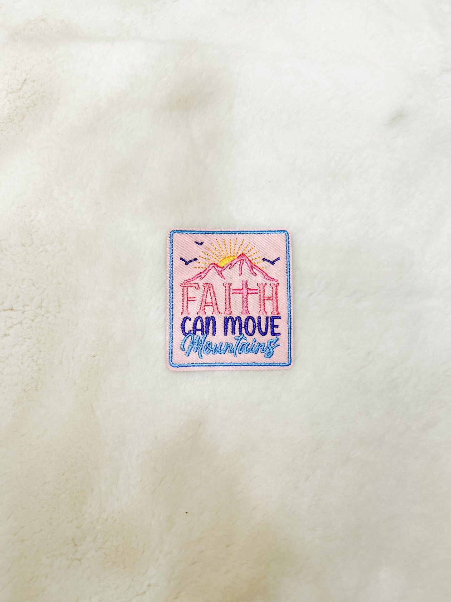 Patch- Faith Can Move Mountains