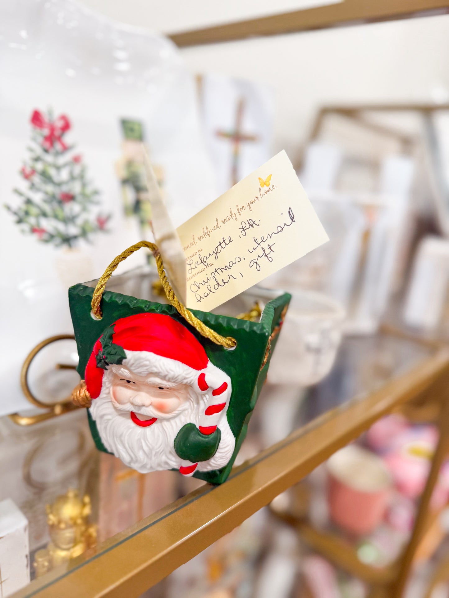 The Christmas Santa Trinket Keeper