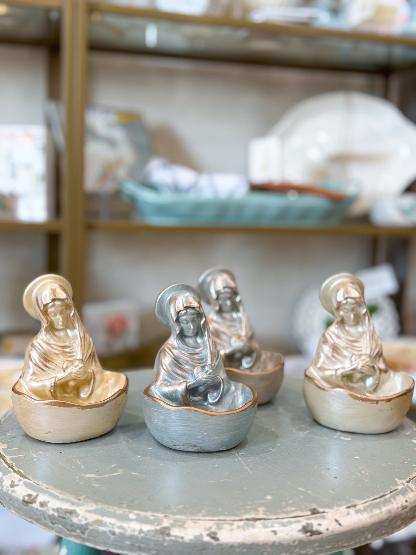 A Mother’s Grace Trinket Dish- Blue